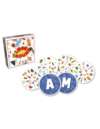 Kaleidos Look Around es un juego de cartas de palabras editado por Mercurio