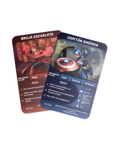 Adivina en 10: Marvel es un juego de Cartas de preguntas y respuestas de la editorial Skillmatics.