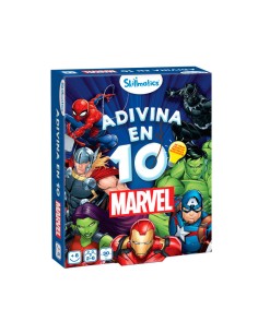 Adivina en 10: Marvel es un juego de Cartas de preguntas y respuestas de la editorial Skillmatics.