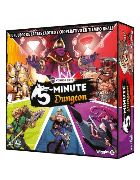 5 Minute Dungeon es un juego de mazmorreo cooperativo de Asmodee.