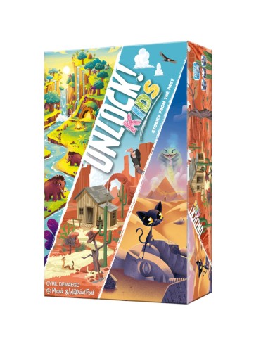 Unlock! Kids Stoires from the past es un juego de Escape Room de Space Cowboys.