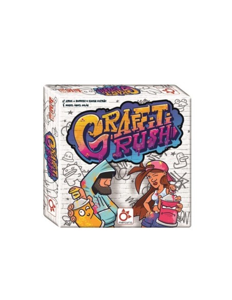 Graffiti Rush es un juego de rapidez de la editorial Mercurio.