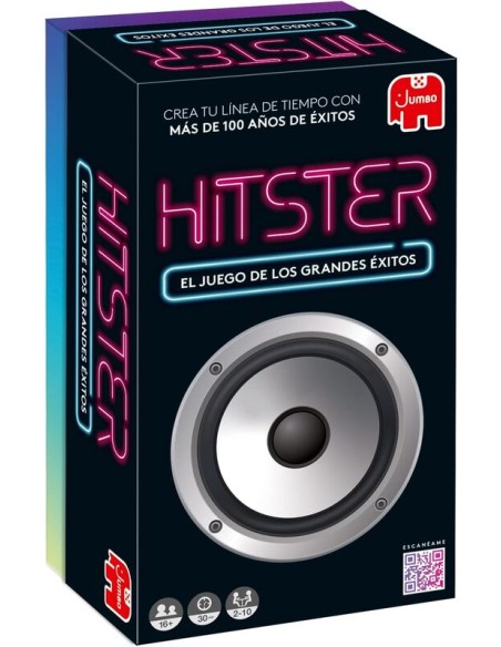 Hitster es un juego de hacer una línea temporal con canciones.
