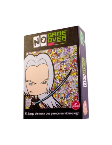No Game Over es un juego de cartas inspirado en el mundo de los videojuegos.