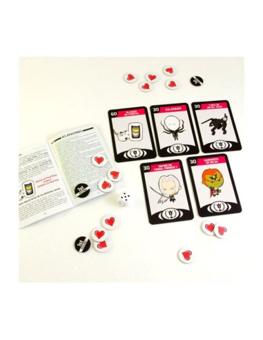 No Game Over es un juego de cartas inspirado en el mundo de los videojuegos.