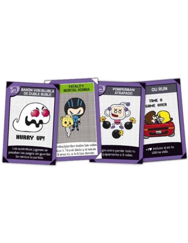 No Game Over expansiones son tres expansiones distintas para el juego de cartas No Game Over.