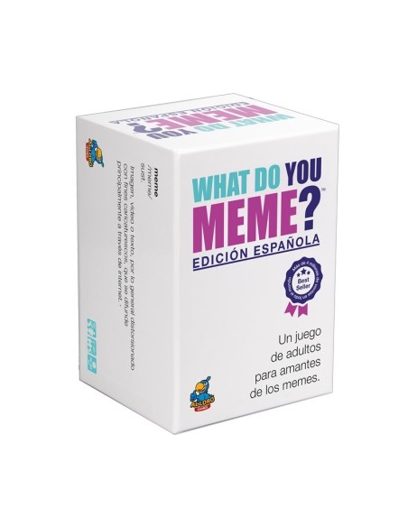 What do you meme? es un juego tipo party editado por Al Loro Games.