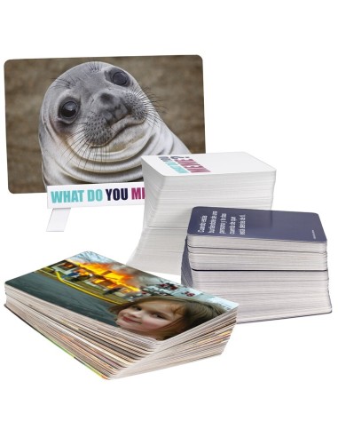 What do you meme? es un juego tipo party editado por Al Loro Games