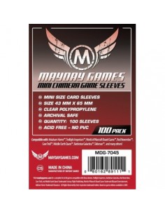 FUNDAS MINI CHIMERA MAYDAY 43X65 (mini Asia) (100 uds)