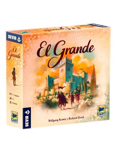 El Grande es un juego clásico de mayorias, editado por Devir.
