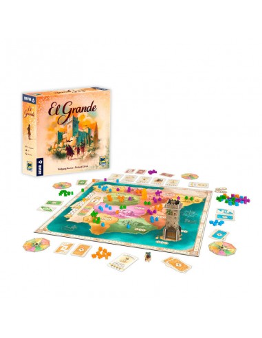 El Grande es un juego clásico de mayorias, editado por Devir.