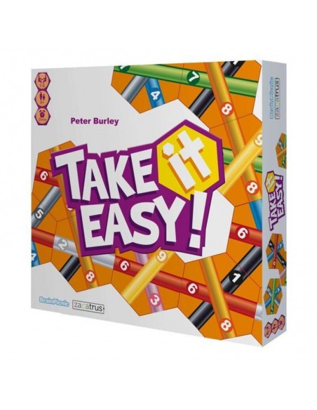 Take it Easy! es un juego abstracto de losetas editado por Zacatrus.