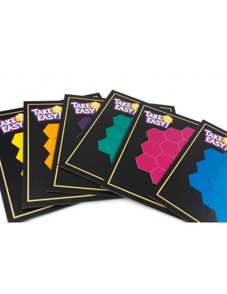 Take it Easy! es un juego abstracto de losetas editado por Zacatrus.