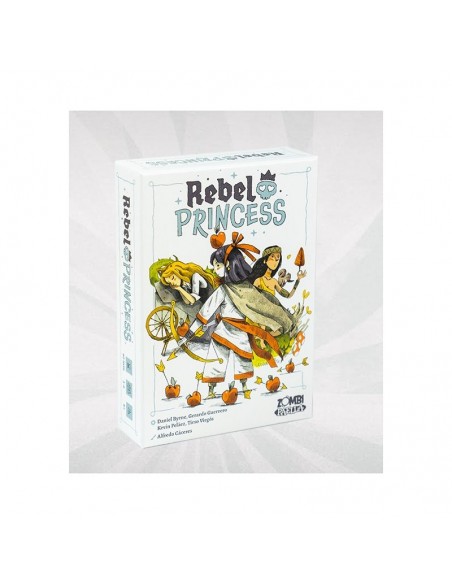 Rebel Princess es un jugo de bazas de la editorial Zombi Paella.