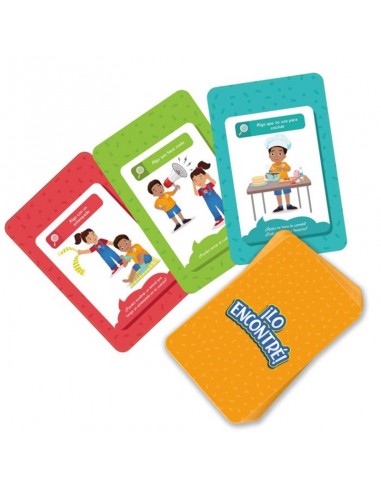 Lo encontré: en casa es un juego de movimiento de la editorial Skillmatics.