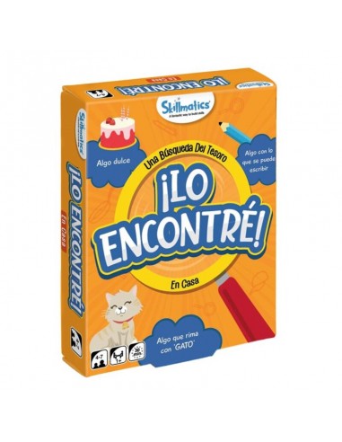 Lo encontré: en casa es un juego de movimiento de la editorial Skillmatics.