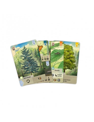 Forest Shuffle es un juego con temática naturaleza editado por Look out Games.