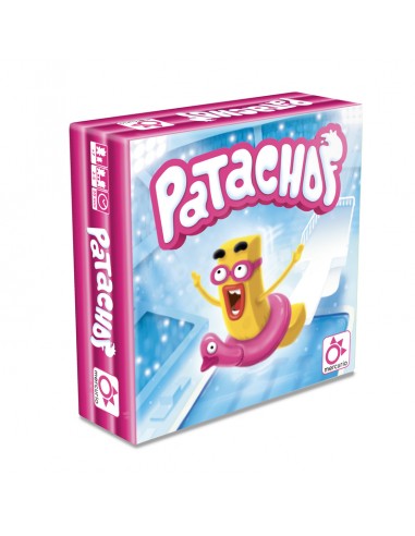 Patachof es un divertido juego de pujas y habilidad. Editado por Mercurio.