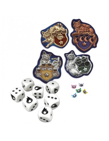 Mlmem Agencia espacial es un juego de gatos y tentar la suerte editado por REBEL.