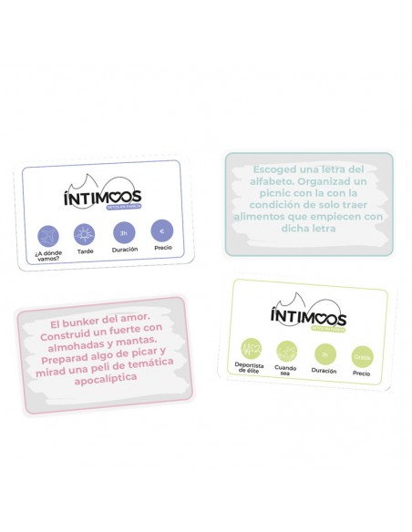 Intimoos retos en pareja es un juego para parejas. Editado por Asmodee.