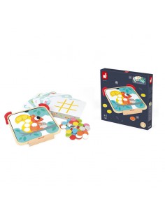 Aprende los colores - discos magenéticos de Janod es un juguete ideal para aprender los colores. 2