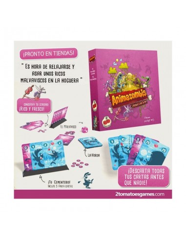 Animazombis es un juego de gestión de cartas publicado por 2Tomatoes.