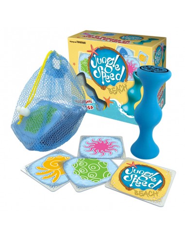 Jungle Speed Beach es la versión playera del juego Jungle Speed.