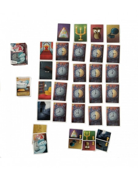 Rogelio el Fantasma es un juego de la serie Club A ideal para que los niños aprendan las horas. Editado por Átomo Games.