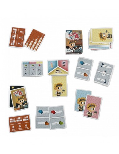 Adri el Inventor es un juego de cartas de la línea Club A sobre lenguaje. Editado por Átomo Games.