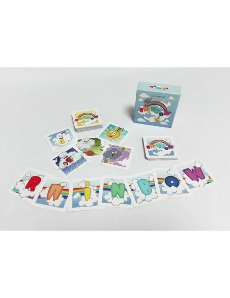 Rainbow es un juego de cartas para niños, editado por Átomo Games.