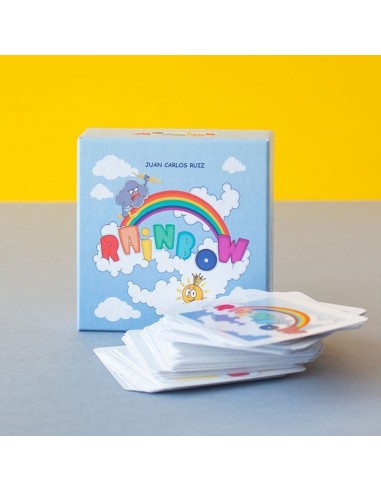 Rainbow es un juego de cartas para niños, editado por Átomo Games.