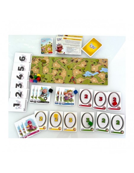 Baby Race es un divertido juego de cartas de habilidad y rapidez. Editado por Átomo Games.