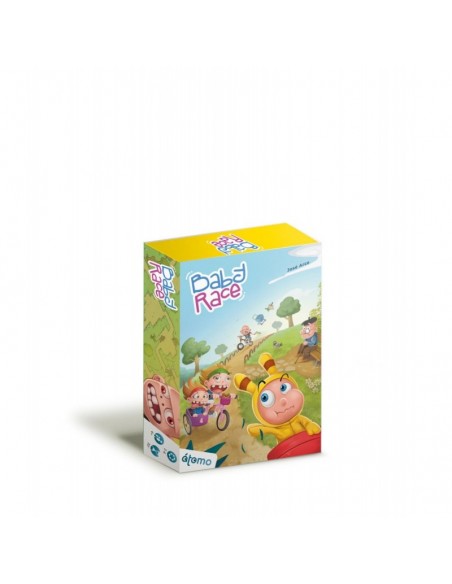 Baby Race es un divertido juego de cartas de habilidad y rapidez. Editado por Átomo Games.