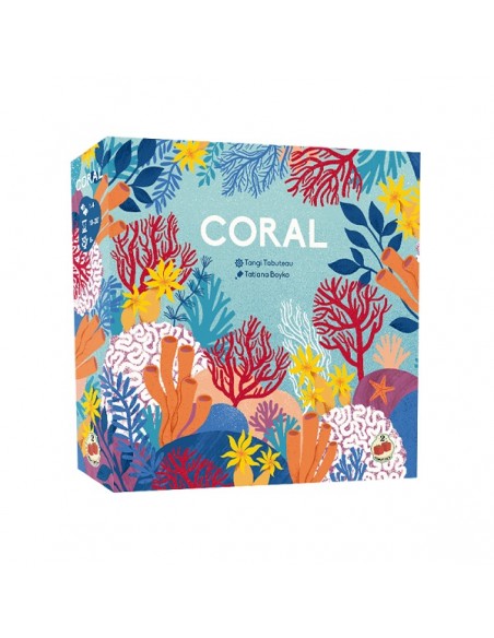 Coral es un juego abstracto de 2Tomatoes.