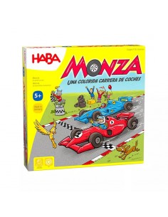 Monza es un juego de carreras para niños de la editorial HABA.