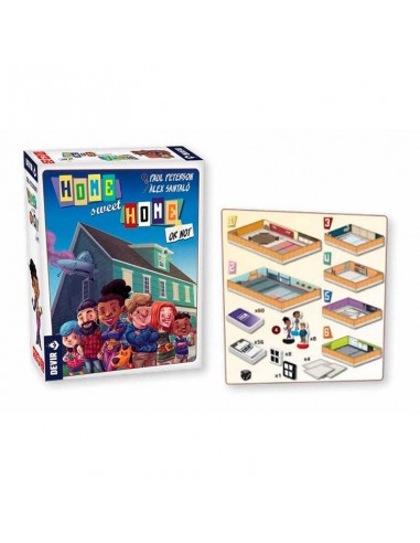 Hogar dulce hogar o no es un juego cooperativo de la editorial Devir.