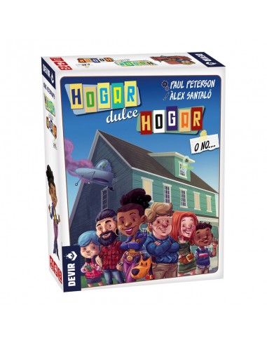 Hogar dulce hogar o no es un juego cooperativo de la editorial Devir.