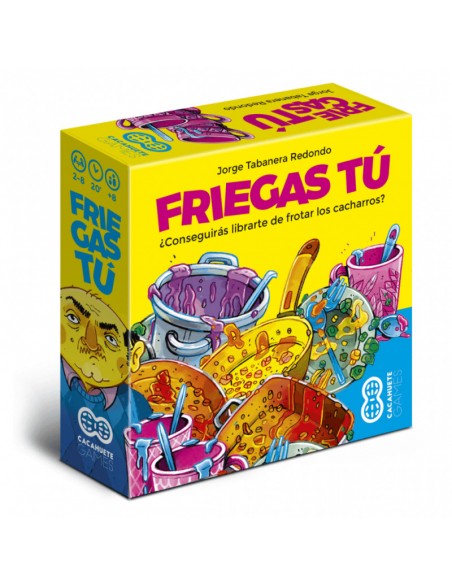 Friegas tú es un divertido juego de cartas de Cacahuete Games.