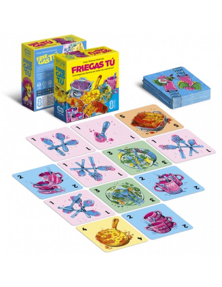 Friegas tú es un divertido juego de cartas de Cacahuete Games.