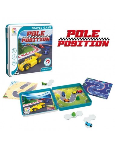 Pole Position es un juego de lógica mágnético de Smart Games.