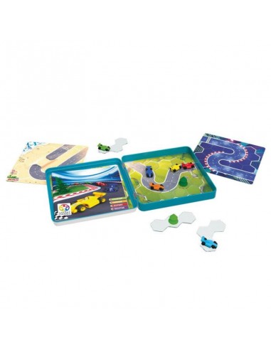 Pole Position es un juego de lógica mágnético de Smart Games.