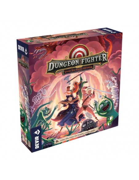 Dungeon Fighters: salas del magma perverso es una expansión autojuble del juego Dungeon Fighters, editado por Devir.