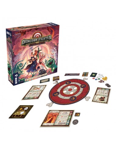 Dungeon Fighters: salas del magma perverso es una expansión autojuble del juego Dungeon Fighters, editado por Devir.
