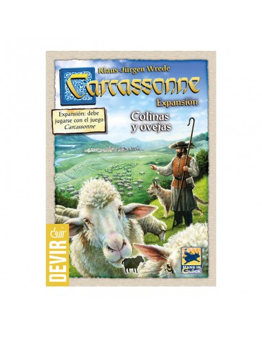 Carcassonne Colinas y Ovejas es una expansión del Carcassonne.