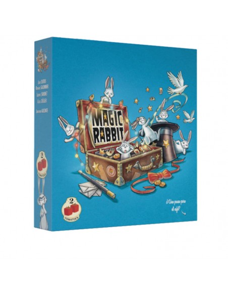 Magic Rabbit es un juego cooperativo de memoria y rapidez. Editado por 2Tomatoes.