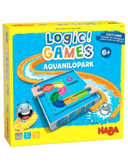 Logic Game AquaNiloPark es un juego de lógica y habilidad de HABA.