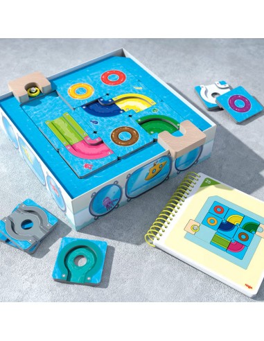 Logic Game AquaNiloPark es un juego de lógica y habilidad de HABA.