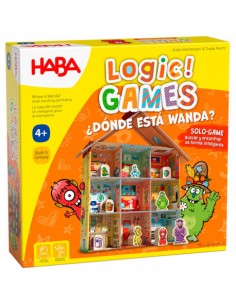 Logic Games ¿Dónde está Wanda? es un juego de lógica y observación de HABA.