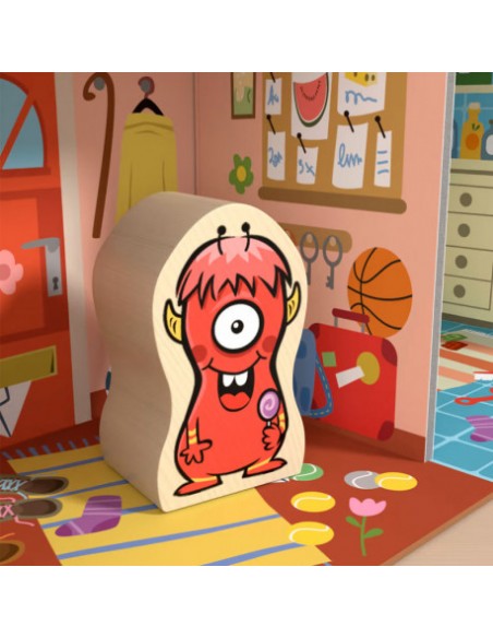 Logic Games ¿Dónde está Wanda? es un juego de lógica y observación de HABA.