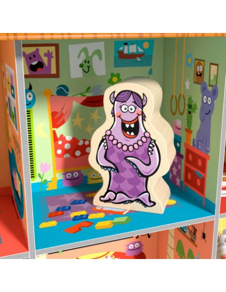 Logic Games ¿Dónde está Wanda? es un juego de lógica y observación de HABA.